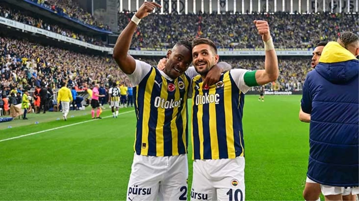 Fenerbahçe, sahasında Beşiktaş’ı 2-1 mağlup etti