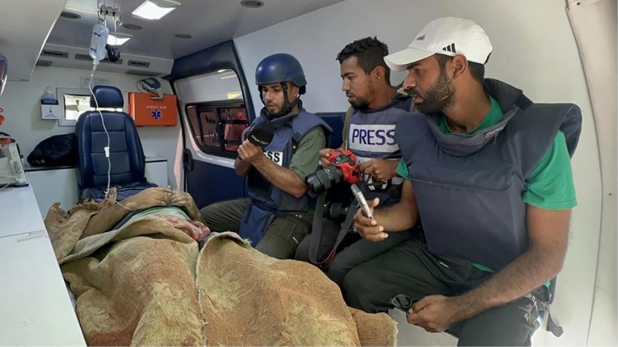 İsrail’den Gazze’de gazetecilere saldırı! İçlerinde TRT ekibi de var