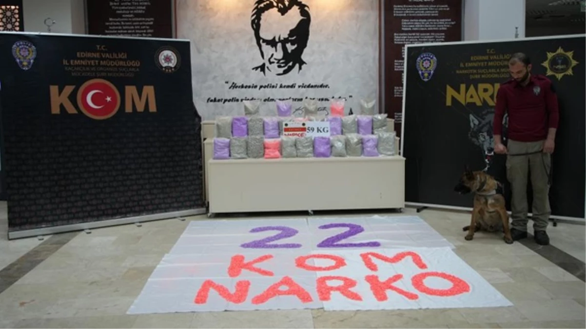 Kapıkule’de 50 milyonluk uyuşturucu operasyonu