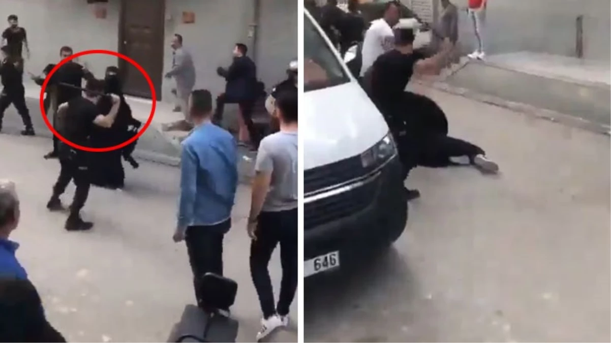 Muhtarlık seçimi kavgasında polisten orantısız güç! Karşındaki bir kadın ve üstelik de hamile