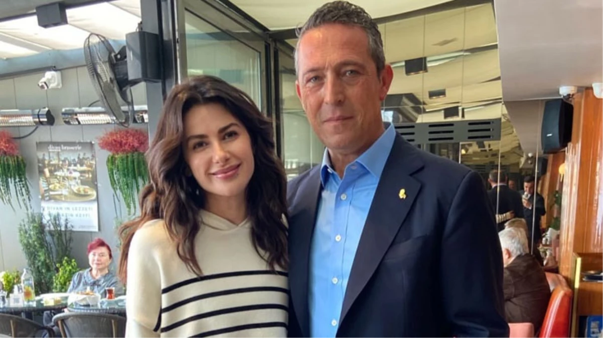Nesrin Cavadzade, Fenerbahçe Başkanı Ali Koç ile bir araya geldi: Helikopterini çağırdım, kendi geldi nazik adam