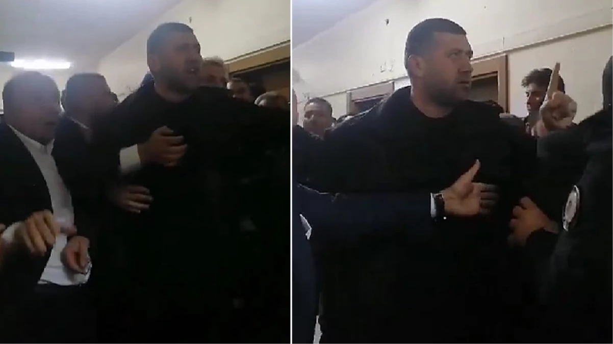 Seçimin iptal edildiği Kayseri Pınarbaşı’nda olay görüntü! MHP’li vekil hakime küfür etti