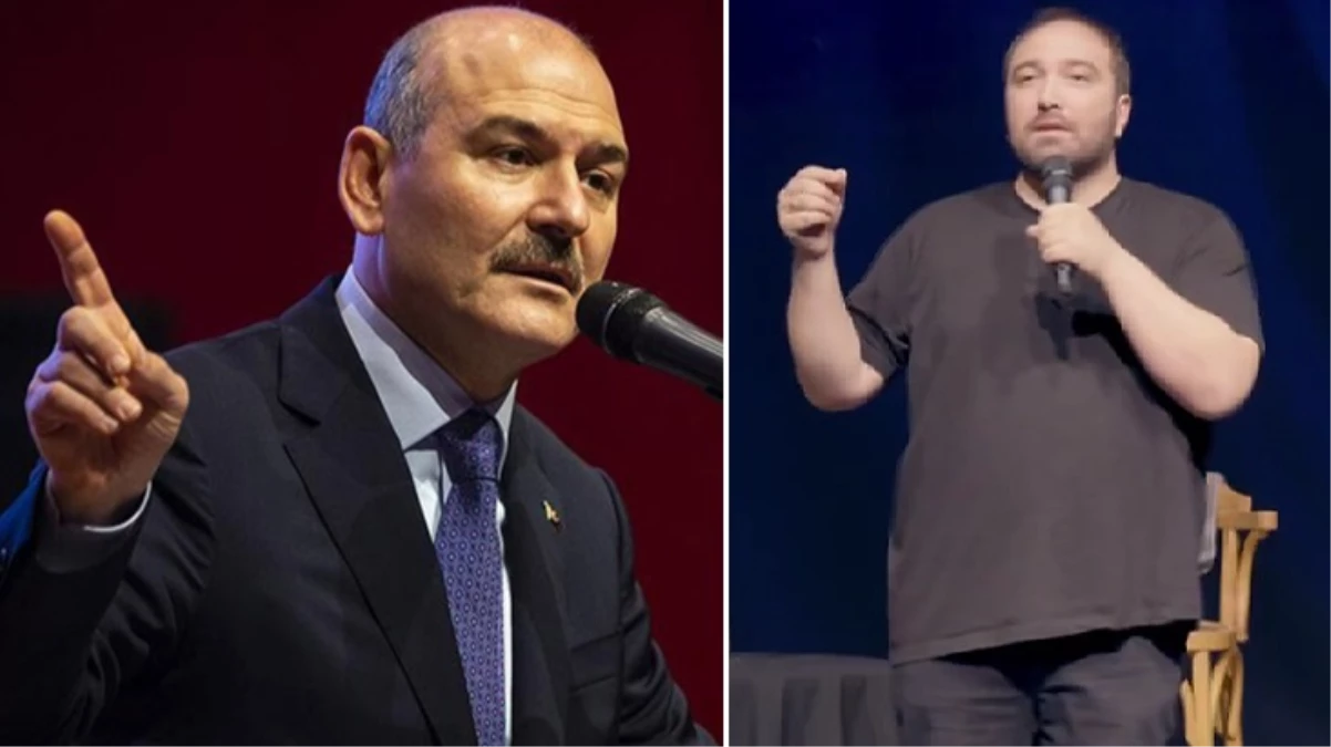 Soylu’dan komedyen Özgür Turhan’ın kendisiyle ilgili “uyuşturucu” sözlerine tepki gösterdi