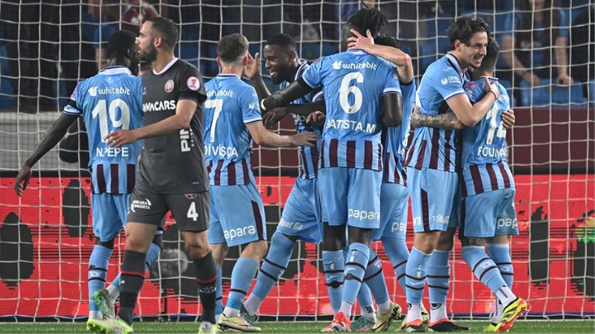 Trabzonspor, Türkiye Kupası yarı finalinde Fatih Karagümrük’ü yendi