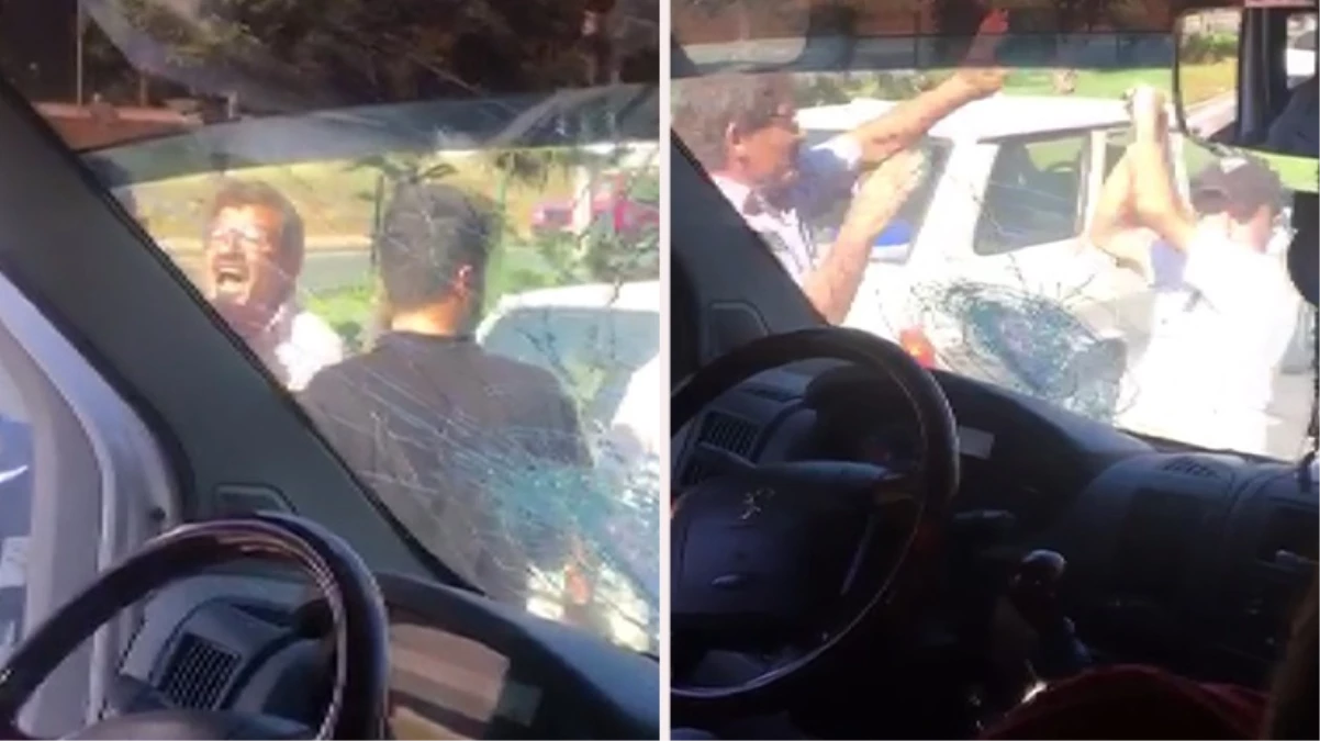 Alanya’da öğrenci servisine saldıran şahıslar serbest bırakıldı