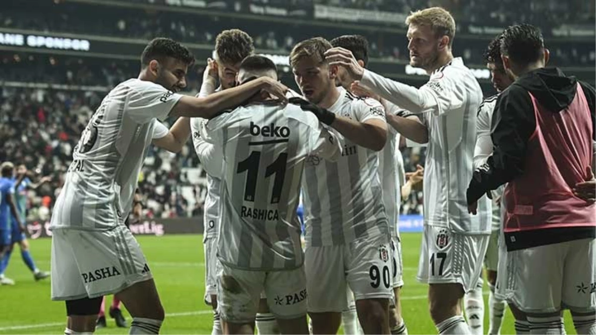 Beşiktaş, Çaykur Rizespor’u 3-2 mağlup etti