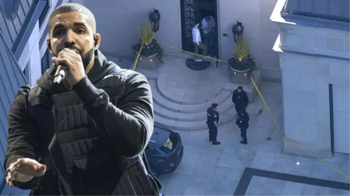 Ünlü rapçi Drake’in malikanesinin önünde silahlı saldırı! Güvenlik görevlisi vuruldu