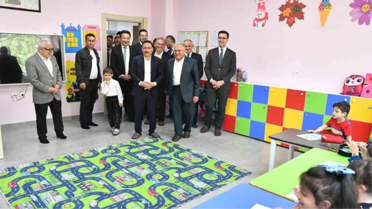 Çocuklar ve gençler için muhteşem eser! Kayseri’de bir spor okulu daha hizmete açıldı