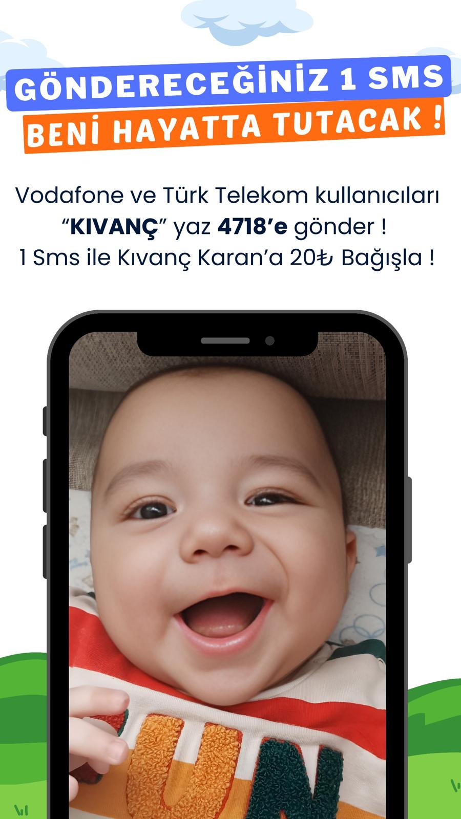 Kıvanç’ın Sağlıkla Büyümesi İçin Yardım Eli Uzatın