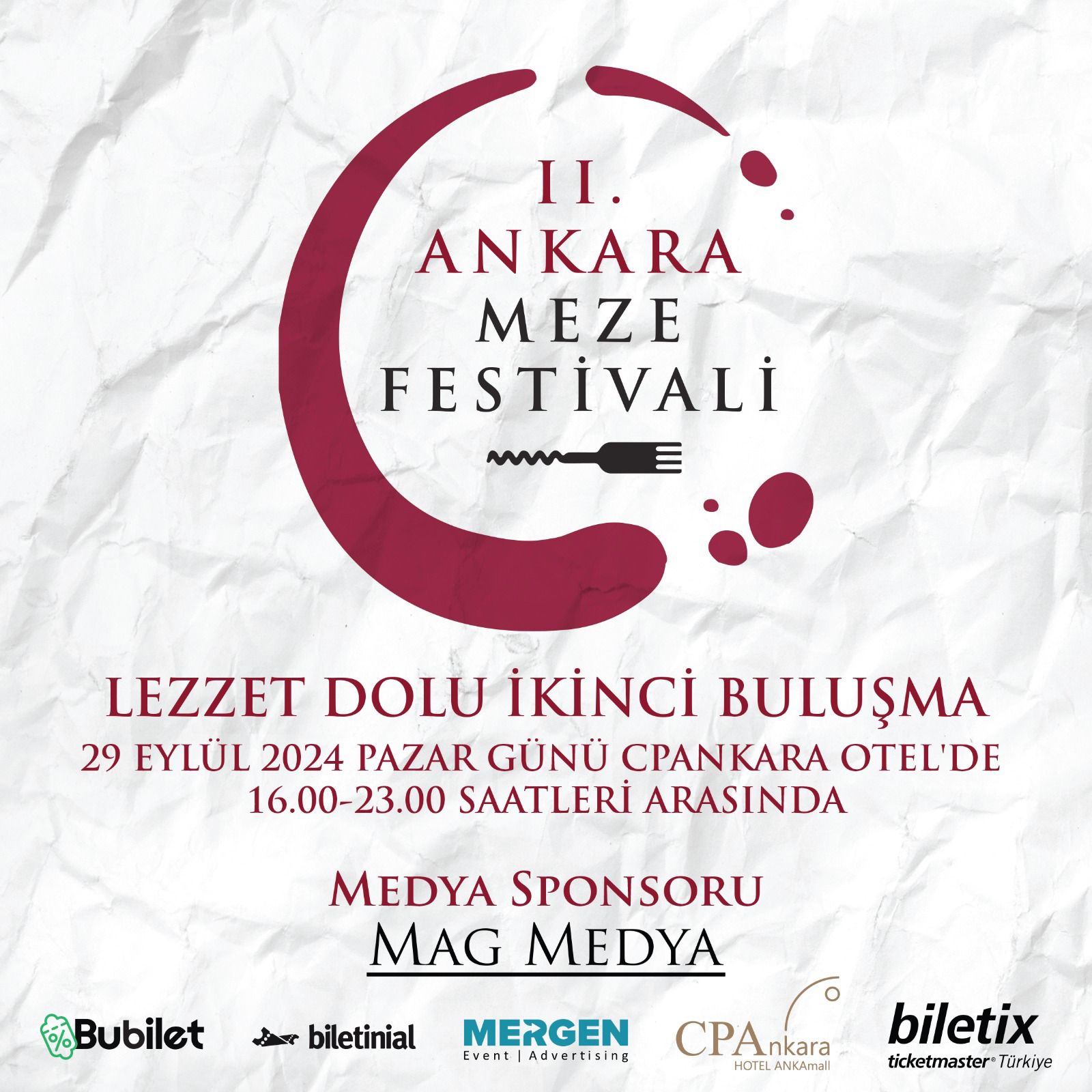 Ankara’nın En İyi Mezeleri İkinci Festivalde Buluşuyor