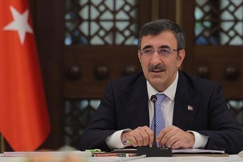 Cumhurbaşkanı Yardımcısı Yılmaz, TÜRK-İŞ Başkanı Atalay ile görüştü