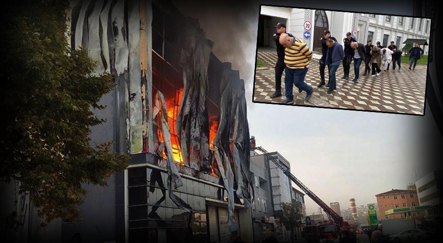 Dilovası’ndaki İş Yeri Yangınında 7 Şüpheli Tutuklandı