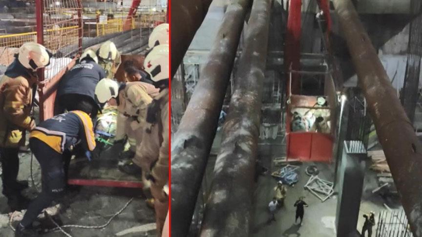 Beyoğlu Metro İnşaatında İskele Faciası: 1 İşçi Hayatını Kaybetti, 4 İşçi Yaralandı