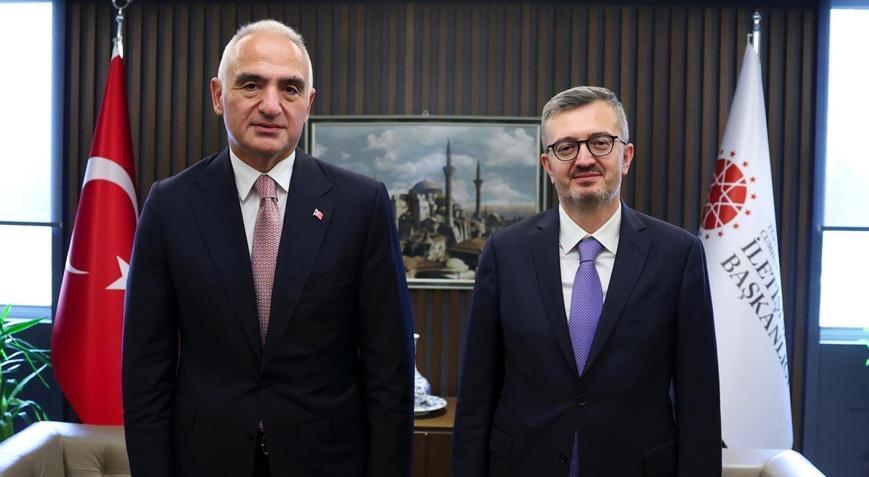 BAKAN ERSOY VE İLETİŞİM BAŞKANI DURAN’DAN ORTAK İŞBİRLİĞİ MESAJI