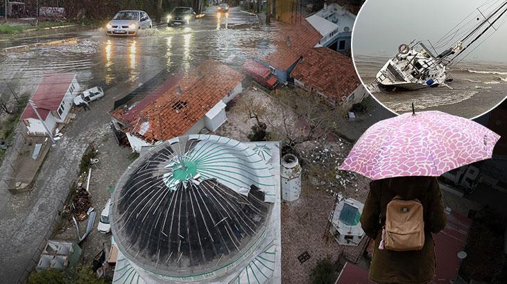 Son Dakika: Türkiye’de Şiddetli Yağış ve Rüzgar Etkili Oluyor