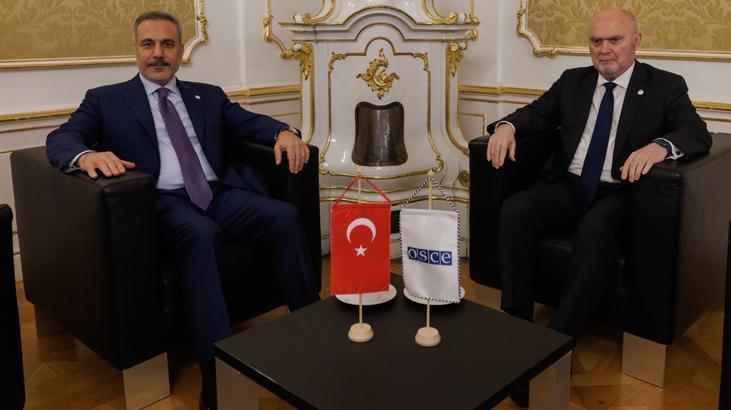 Bakan Fidan’dan Viyana Temasları: AGİT Genel Sekreteri Sinirlioğlu İle Görüşme