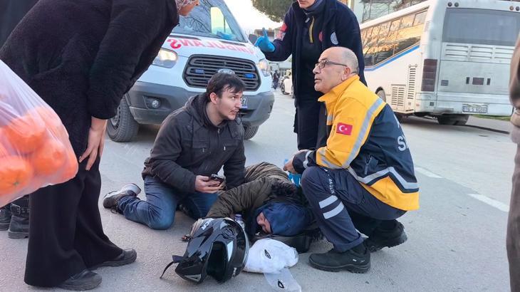 İnegöl’de İki Motosiklet Çarpıştı: 4 Yaralı