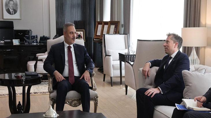 Bakan Fidan, BM Acil Yardım Koordinatörü Tom Fletcher’i Kabul Etti