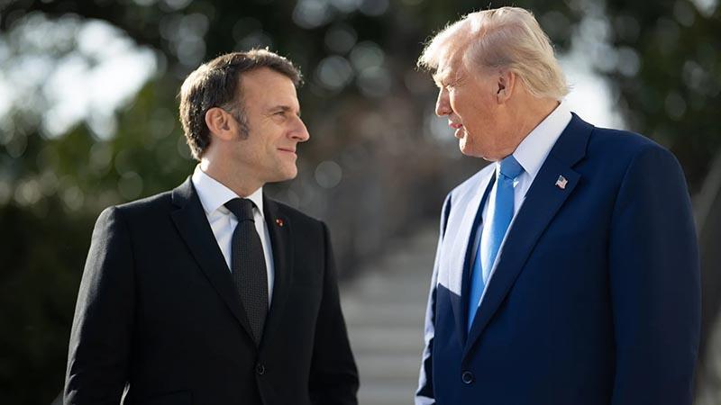 Trump ve Macron’dan İran ve Lübnan Gündemli Telefon Görüşmesi