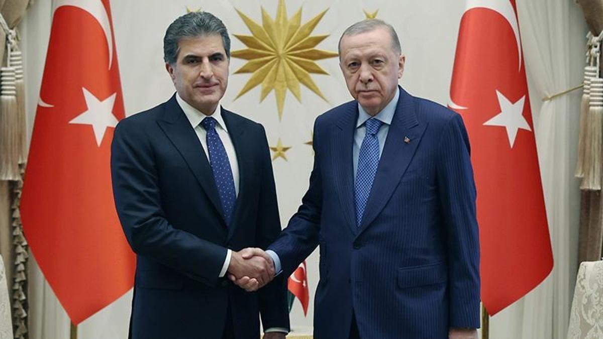 Erdoğan’dan Barzani’ye Geçmiş Olsun: “Saldırıların Karşısındayız”