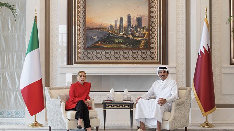 Katar ve İtalya Liderleri Lusail’de Bir Araya Geldi: Enerji ve Diplomasi Ön Planda