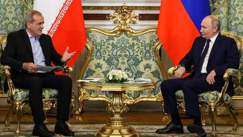 Putin ve Pezeşkiyan’dan Orta Doğu diplomasisi görüşmesi