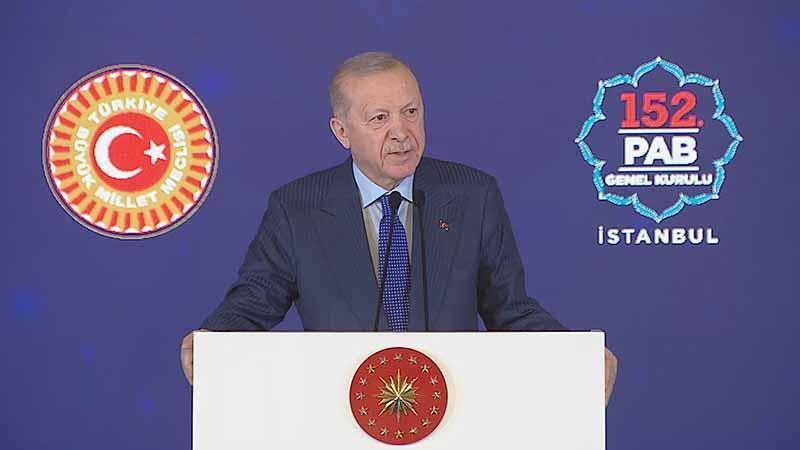 ERDOĞAN’DAN PAB GENEL KURULU’NDA MESAJLAR: “ULUSLARARASI SİSTEM MEŞRUİYET KRİZİNDE”