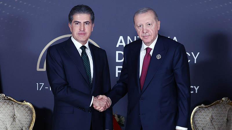 Erdoğan–Barzani Görüşmesi: Bölgesel Gerilim ve Kalkınma Yolu Gündemdeydi
