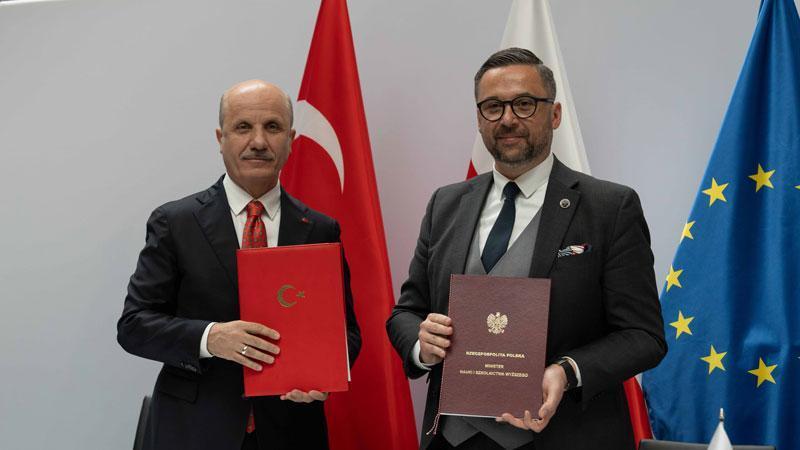 Türkiye ve Polonya Arasında Yükseköğretim Köprüsü: Tarihi Mutabakat Zaptı İmzalandı
