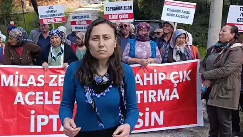 Akbelen’de Gerginlik Sonrası Tutuklanan Esra Işık Tahliye Edildi
