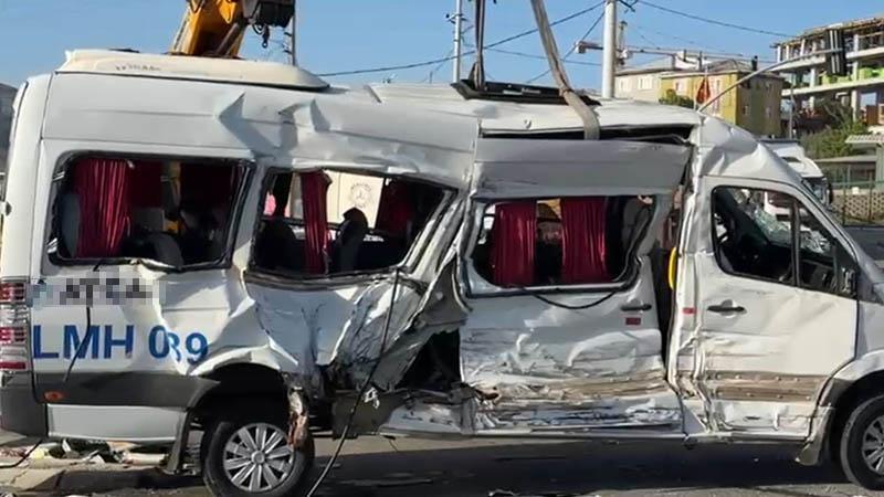 İşçi Servisi Devrildi: 8 Kişi Yaralandı