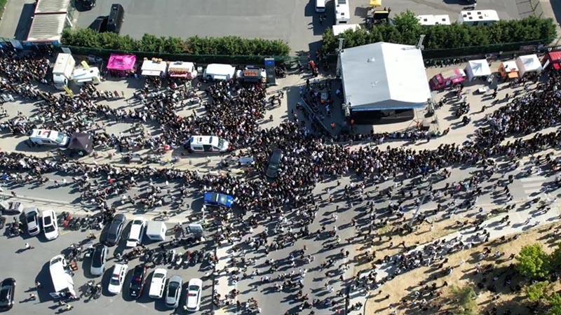 Kanye West Konseri Öncesi Stadyum Çevresinde Yoğunluk Oluştu