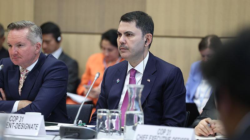 COP31 Başkanı Murat Kurum, G77 ve Çin Grubu ile iklim diplomasisini sürdürdü