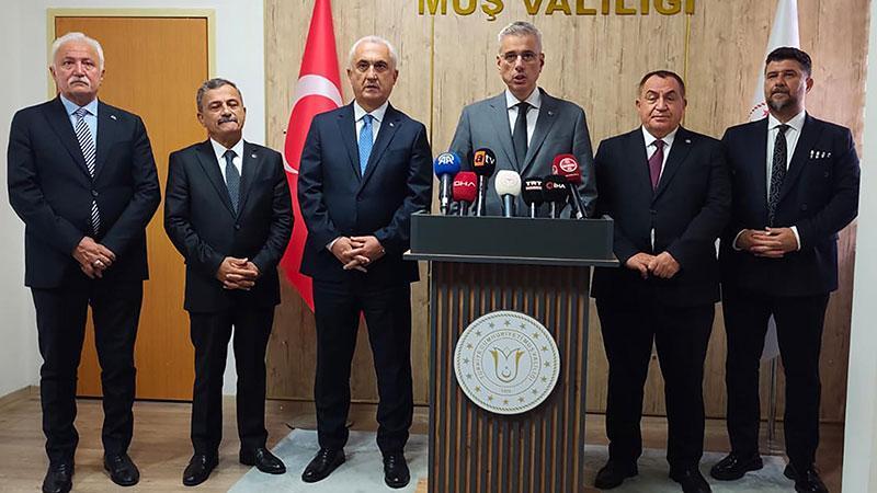 Sağlık Bakanı Memişoğlu Muş’ta Sağlık Yatırımlarını Değerlendirdi