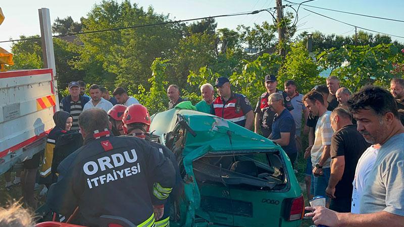 Fatsa’da Zincirleme Kaza: 3 Kişi Yaralandı
