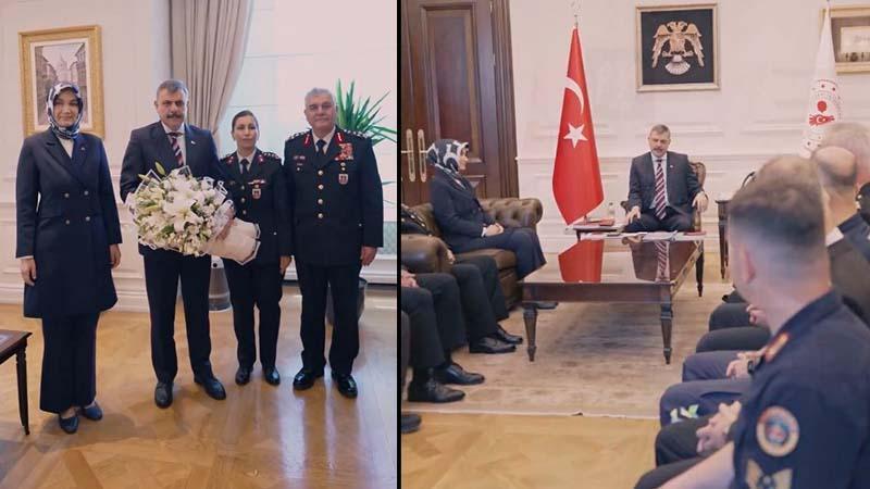 Jandarma’nın 187. Yılına Özel Kabul! Bakanlıktan Anlamlı Mesaj