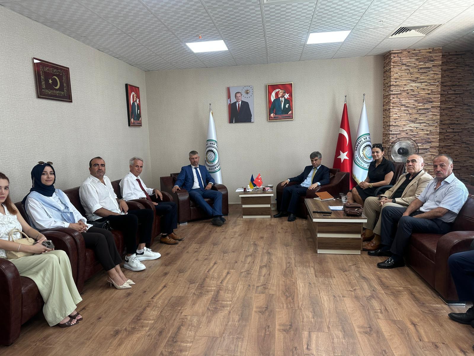 Ukrayna Ekonomi Temsilciliği SANKON’da Türk İş Dünyasıyla Buluştu