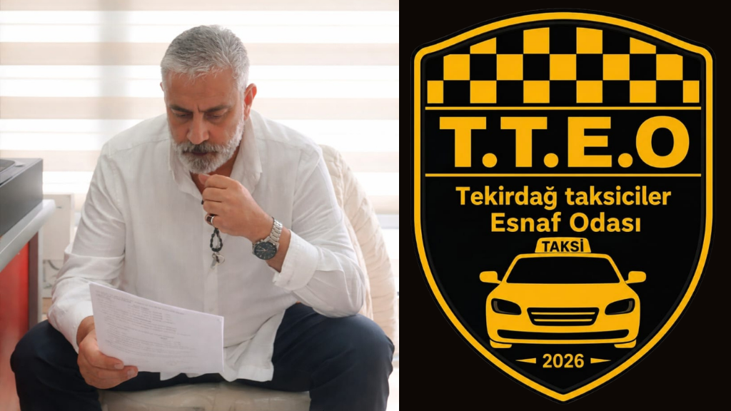 TEKİRDAĞ TAKSİCİLER ESNAF ODASI: “ŞEHRİN DÜZENİ VE ESNAFIN EMEĞİ İÇİN SAHADAYIZ”