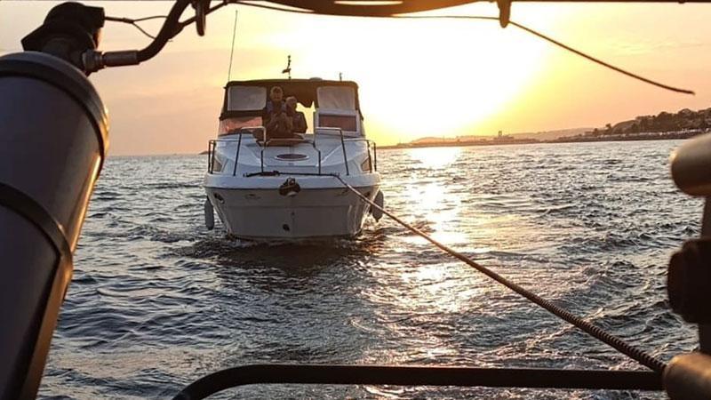 Beylikdüzü Açıklarında Arızalanan Tekne Kurtarıldı