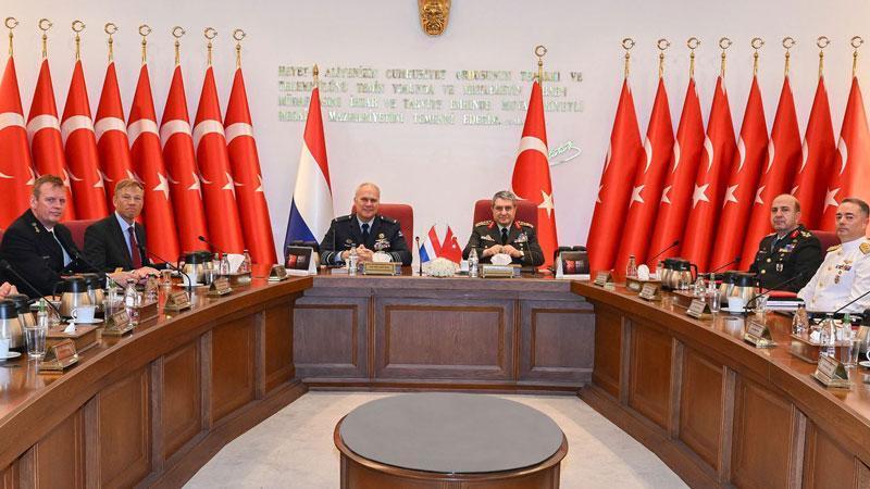 Genelkurmay’da Türkiye–Hollanda Heyetler Arası Görüşme