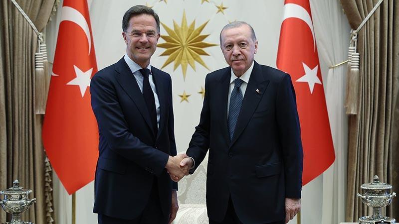 Cumhurbaşkanı Erdoğan, NATO Genel Sekreteri Mark Rutte ile görüştü