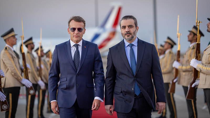 TARİHİ ZİYARET: MACRON 17 YIL SONRA ŞAM’DA!