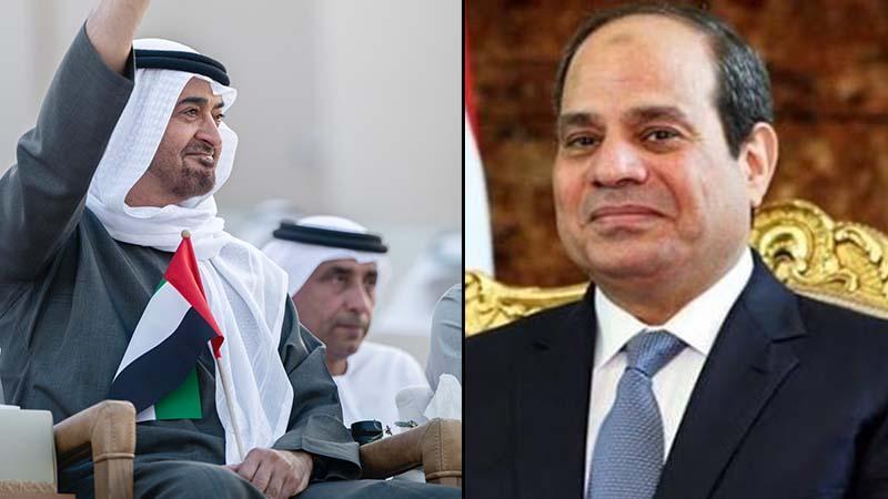 Sisi ve BAE Devlet Başkanı Bin Zayed El-Alameyn’de Bir Araya Geldi