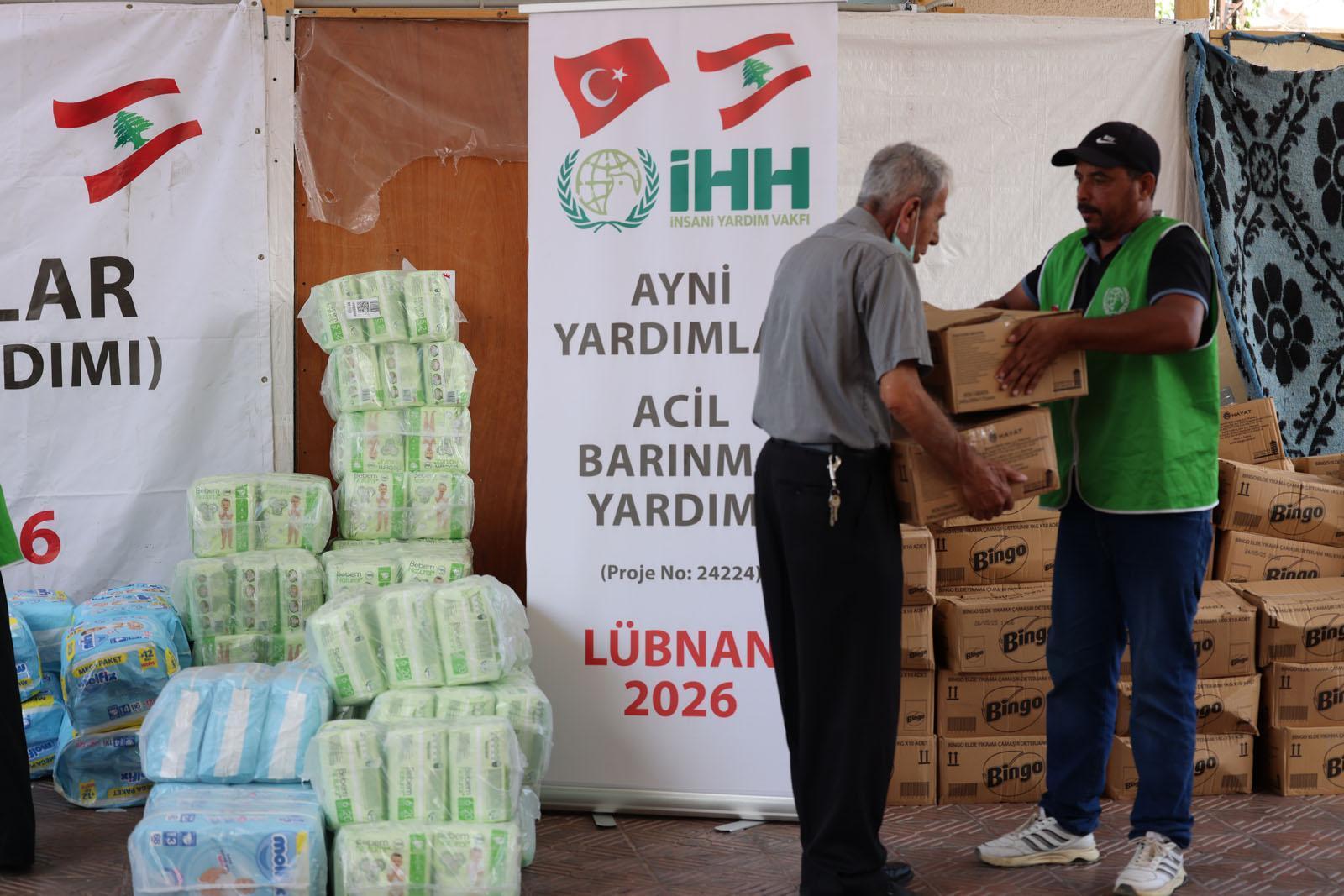 İHH’dan Lübnan’da saldırılardan etkilenen sivillere acil yardım desteği