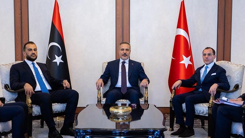 Hakan Fidan’dan Libyalı yetkililerle kritik temas