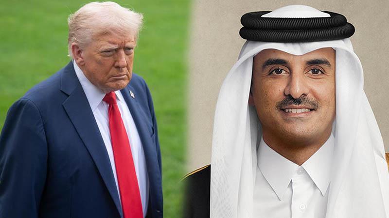 Trump ve Katar Emiri Şeyh Temim’den İran gerilimi görüşmesi