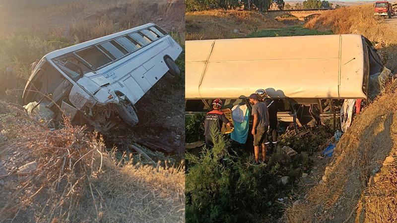 Konstantin’de feci otobüs kazası: Çok sayıda ölü ve yaralı var