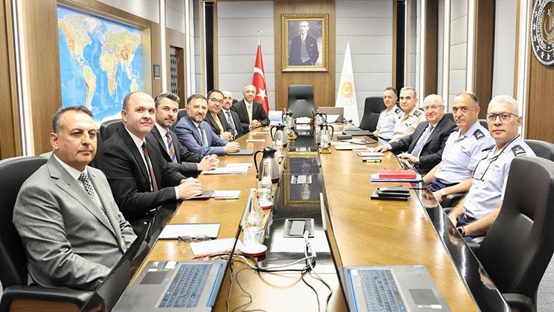 Bakan Güler, TUSAŞ Genel Müdürü Demiroğlu’nu Kabul Etti
