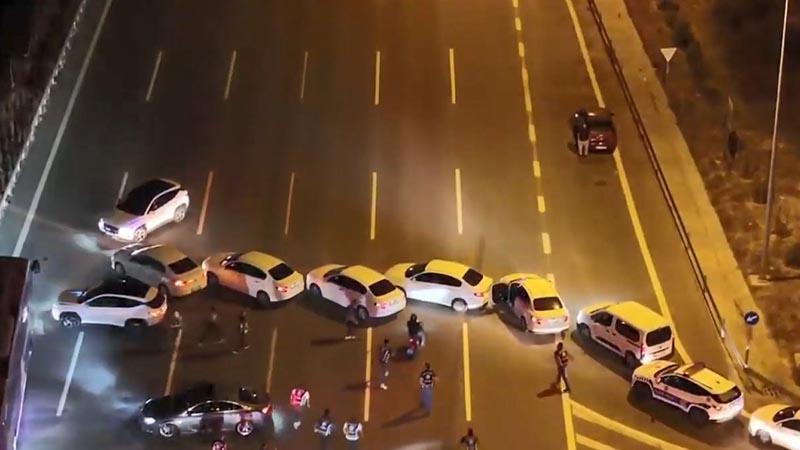 Eyüpsultan’da motosikletlilere dronlu denetim: 58 kişi yakalandı