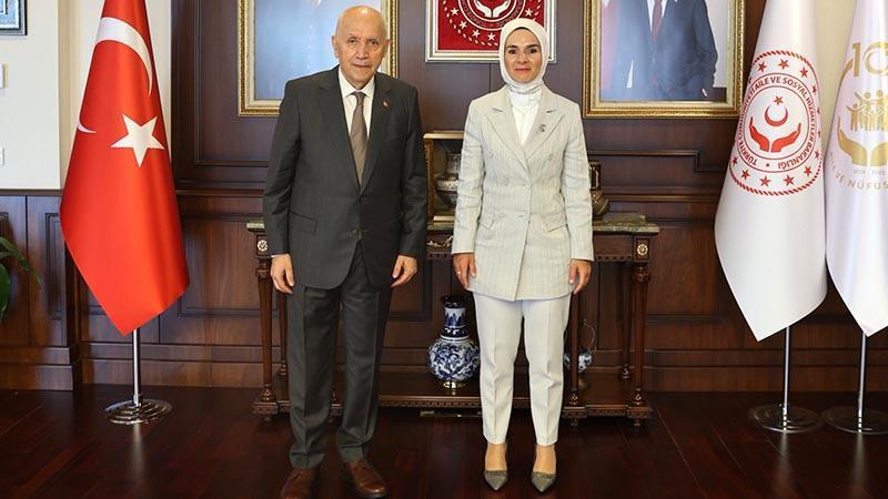 Bakan Göktaş, Yenimahalle Belediye Başkanı Fethi Yaşar’ı kabul etti